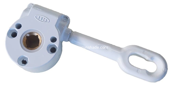 हेवी ड्यूटी मैनुअल अलंकार गियर बॉक्स के लिए retractable कैनोपी अलंकार Toldo ऊर्ध्वाधर एल्यूमीनियम मछली पकड़ने बट टोपी तांबा मिश्र धातु