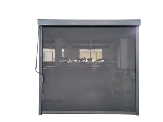 बाहरी दरवाजे खिड़की की चाबी मैनुअल क्रैंक रोलर ज़िप पवनरोधी अंधा