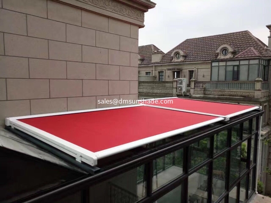 अनुकूलित छत धूप का चश्मा सौर कक्ष के लिए मोटर चालित retractable अलंकार