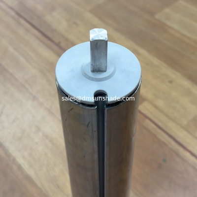 Heavy-Duty 70mm OD × 2.0mm Steel Pipe, 8 Meters Integral for Outdoor Awnings