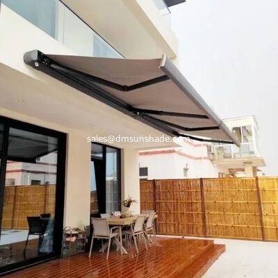 भारी ड्यूटी पूर्ण कैसेट अलंकार आउटडोर कस्टम retractable मोटर चालित तह हाथ अलंकार कवर